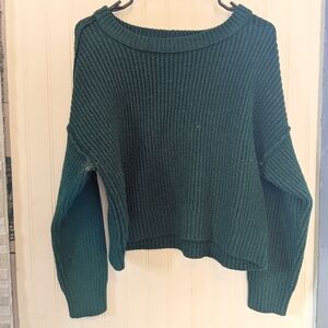 Women's Green Sweater